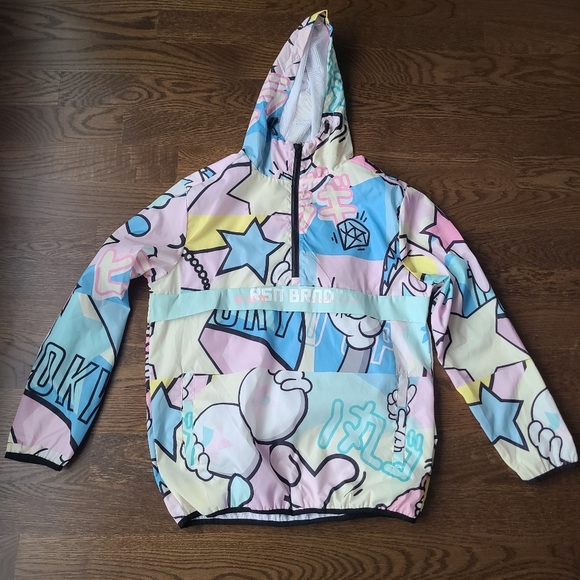 NWT Reason Neo World Anorak Multicolor Jacket Sz.M - Picture 1 of 11